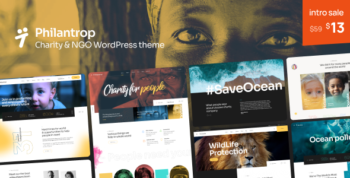 Philantrop | Charity & Nonprofit WordPress Theme